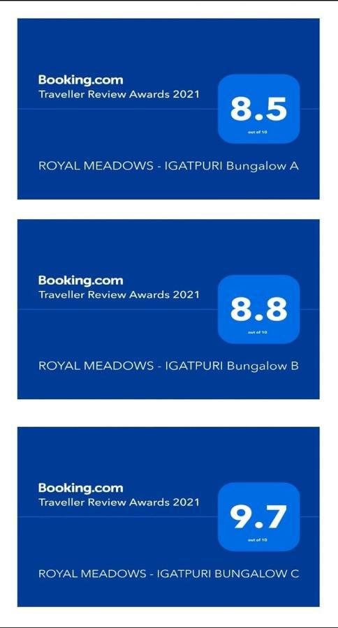 Royal Meadows - Igatpuri Bungalow B エクステリア 写真
